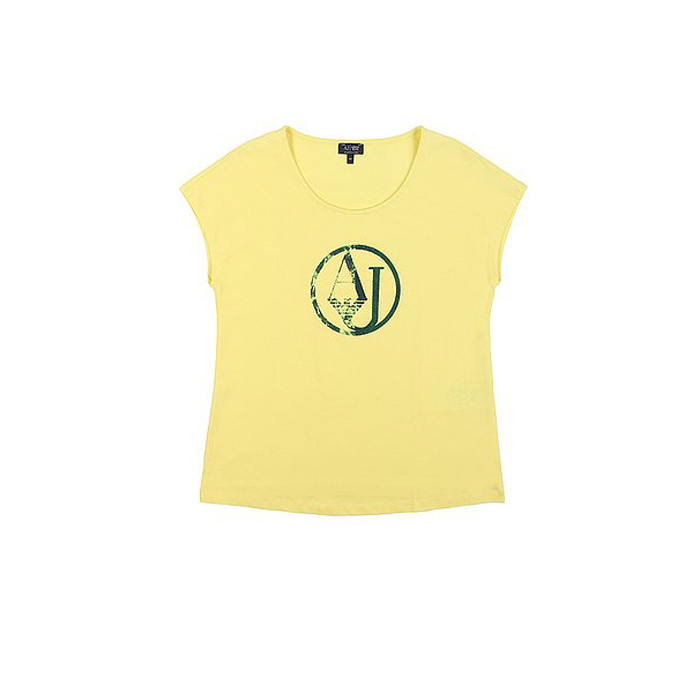 AJ LADIES T-SHIRT アルマーニ ジーンズ レディースTシャツ A5H56AH N9