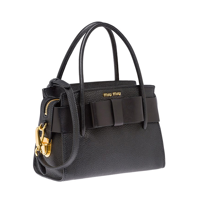 MIU MIU LADY BAG レディースバッグ 5BA059 3R7 NERO