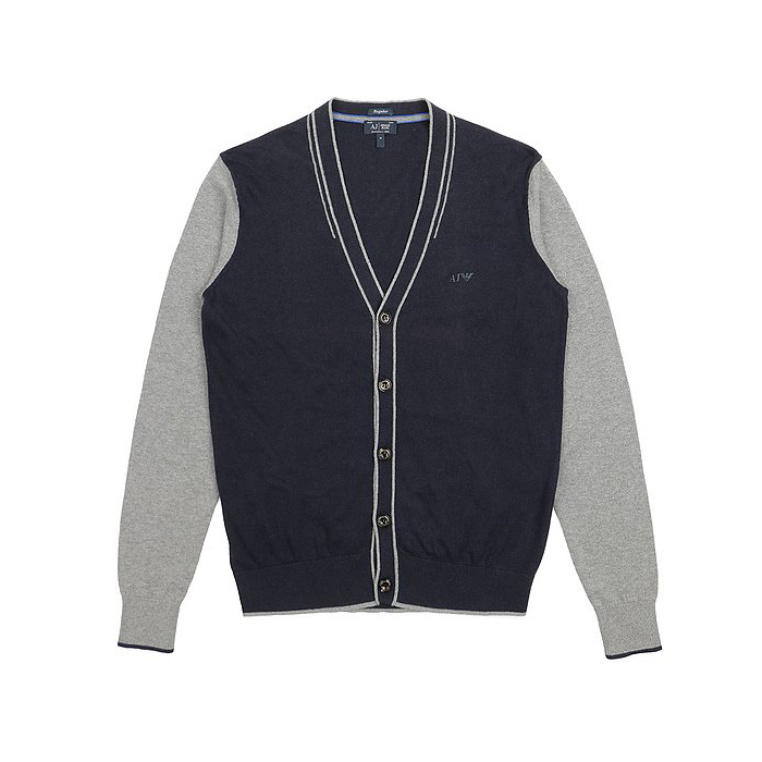 AJ MEN CARDIGAN アルマーニ ジーンズ メンズ カーディガン B6W31VB DH