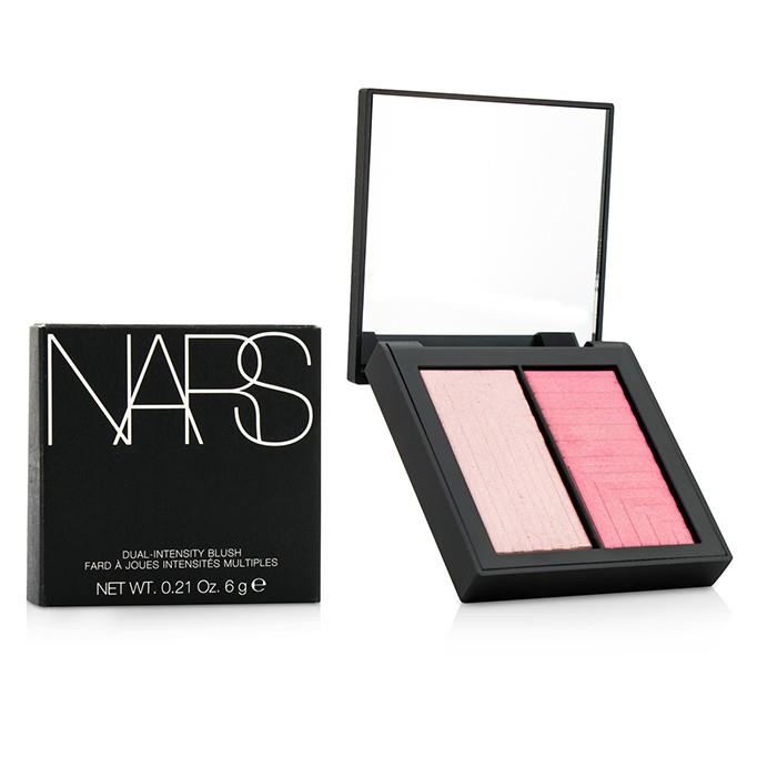 NARS ナーズ  デュアルインテンシティーブラッシュ #5503 スパークリングペールピンク、シマリングホットピンク 607845055037