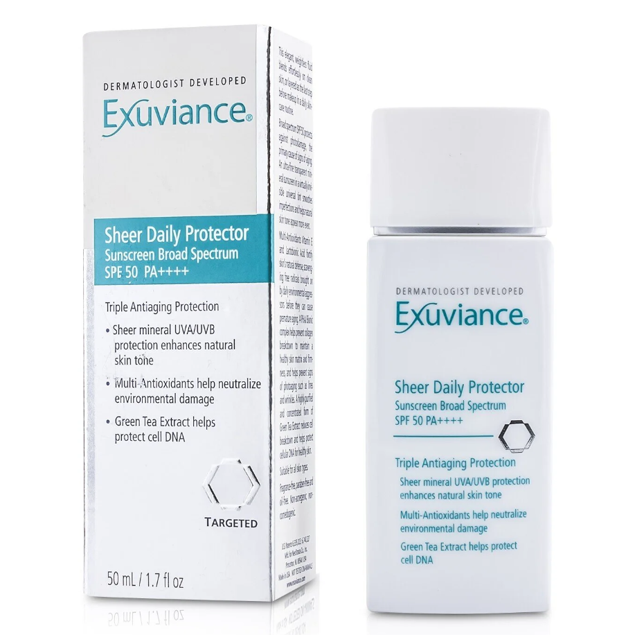 Exuviance Sheer Daily Protector SPF 50 PA++++シアーデイリープロテクター SPF 50 PA++++50ML