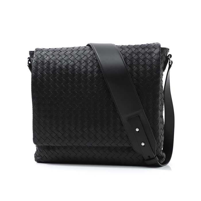 ボッテガ ヴェネタ BOTTEGA VENETA メンズブラックショルダーバッグ 577538 VQ139 1000