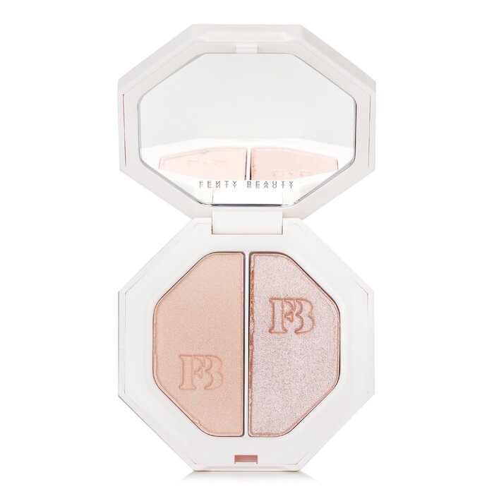 FENTY BEAUTY フェンティビューティ Killawatt Freestyle Highlighter Duo - # Lightning Dust/ Fire Crystal キラワットフリースタイルハイライターデュオ   816657022476