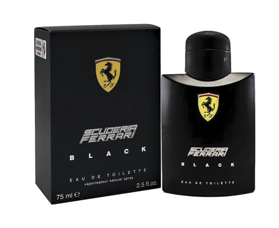 FERRARI  フェラーリ フェラーリ Ferrari Black Scuderia EDT Spray スクーデリア ブラック EDT SP 75ML/2.5OZ  8002135111998