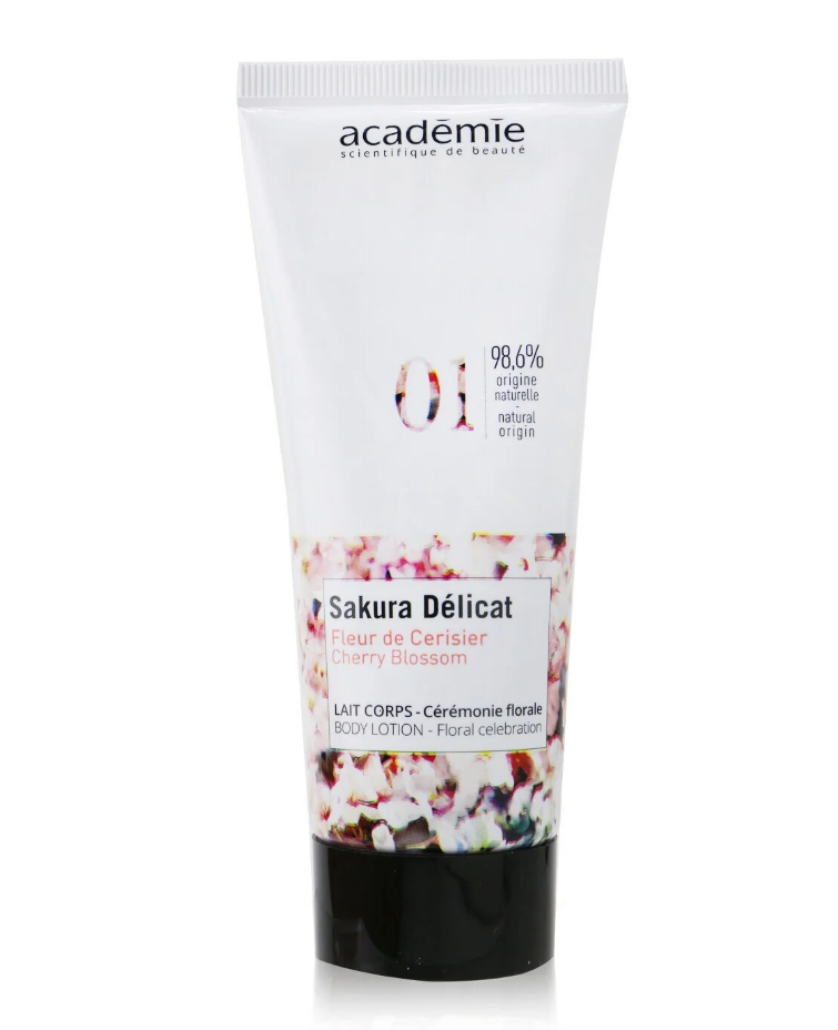 Academie Cherry Blossom Body Lotionチェリー ブラッサム ボディ ローション100ML