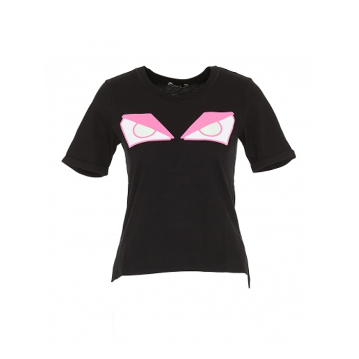 フェンディFENDI LADY T-SHIRT レディTシャツ FAF047 A2A5 F0GME BLACK