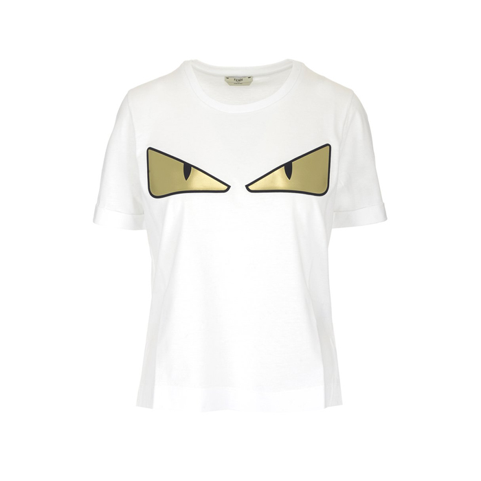 フェンディFENDI LADY T-SHIRT レディTシャツ FAF072 A47C F0ZNM White