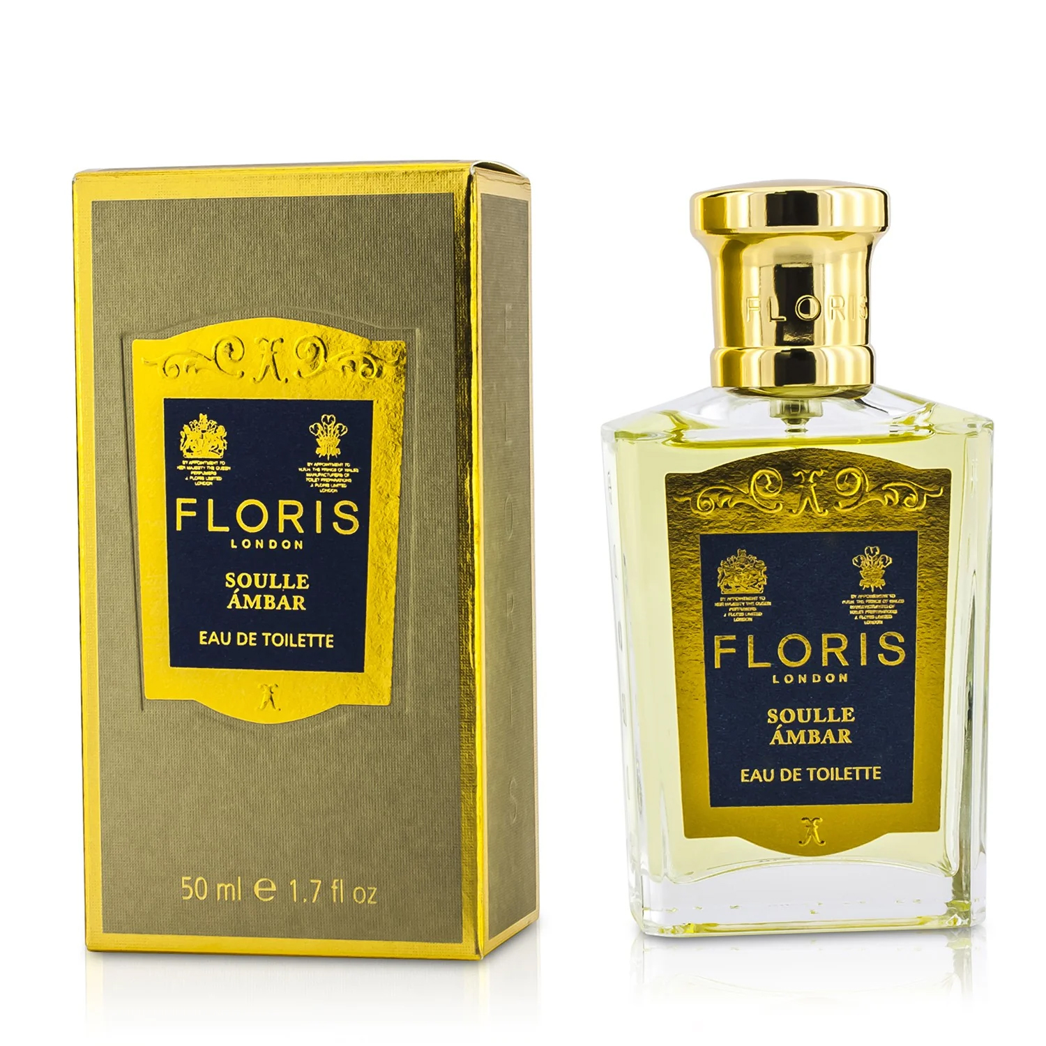 FLORIS  フローリス Soulle Ambar Eau De Toilette Spray 50ml/1.7oz ソルアンバー EDT SP 886266481131