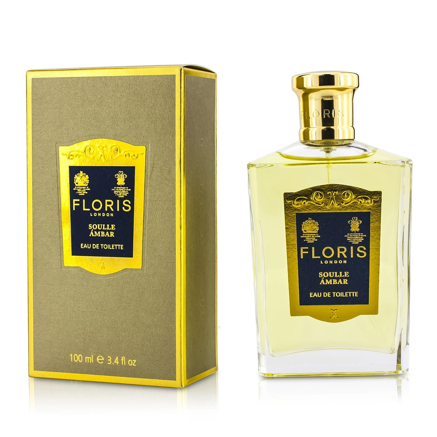 FLORIS  フローリス Soulle Ambar Eau De Toilette Spray 100ML/3.4OZ ソルアンバー EDT SP 886266481148