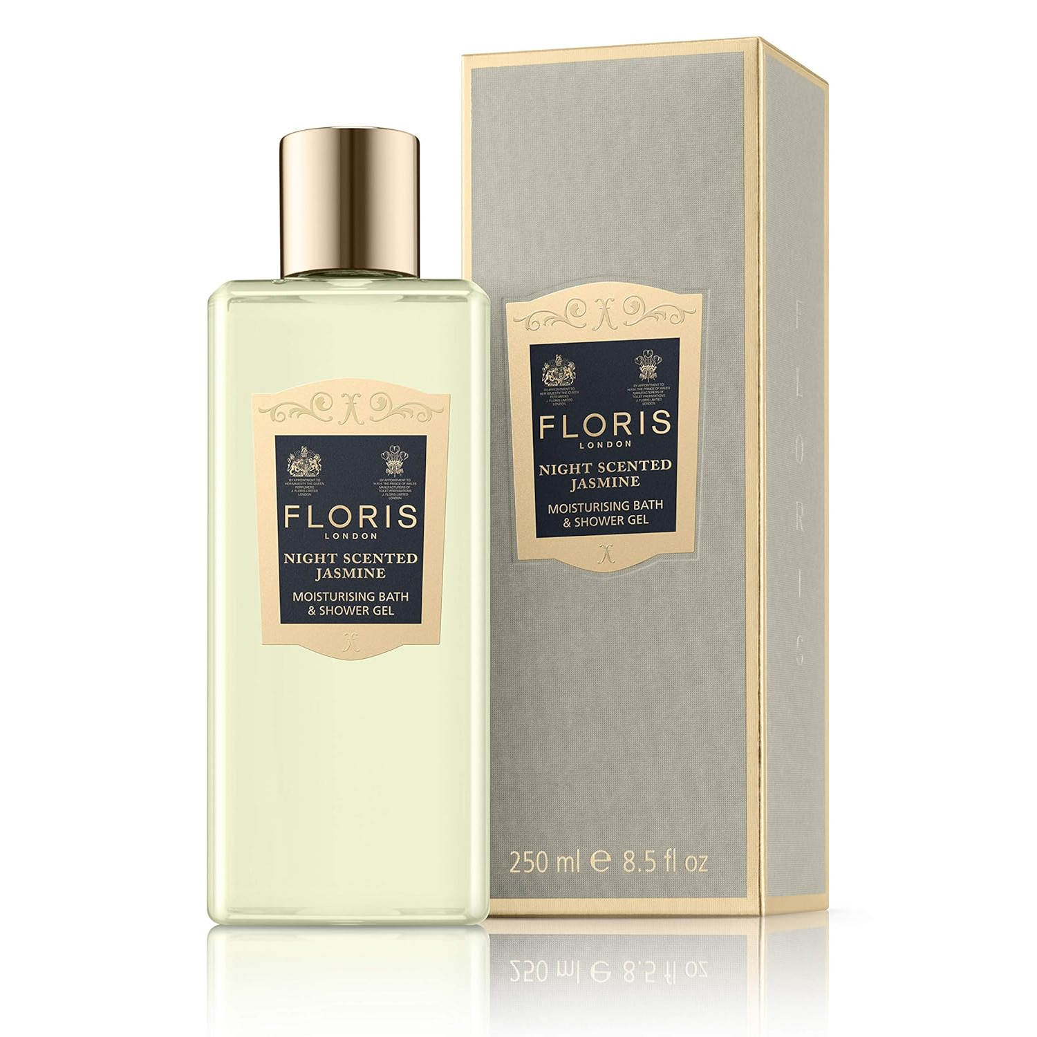 FLORIS  フローリス Night Scented Jasmine Moisturising Bath & Shower Gel ナイトセンテッドジャスミン モイスチャライジング バス&シャワージェル 886266512101