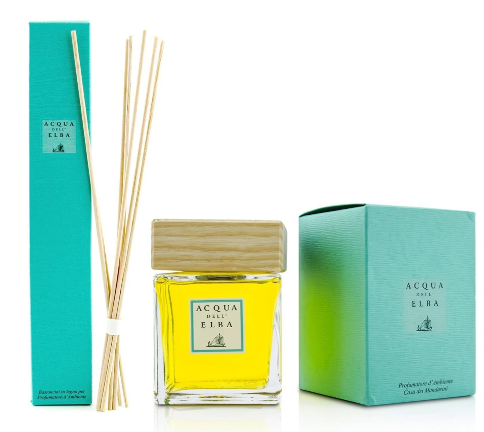 Acqua Dell'Elba Home Fragrance Diffuser - Casa dei Mandariniホームフレグランス ディフューザー - カーサ デイ マンダリーニ 200ML