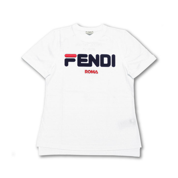 フェンディ FENDI LADY T-SHIRT レディTシャツ FS7074 A5H1 F0ZNM WHITE