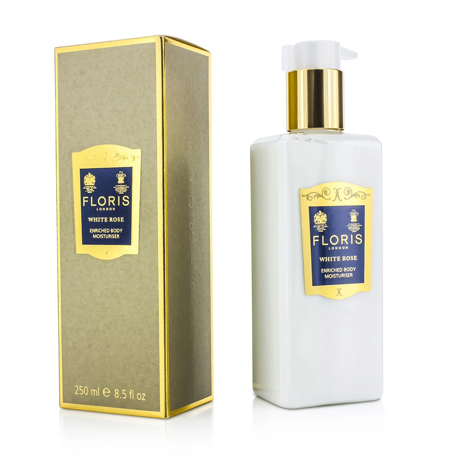 FLORIS  フローリス White Rose Enriched Body Moisturiser ホワイトローズ ボディモイスチャライザー 886266922122