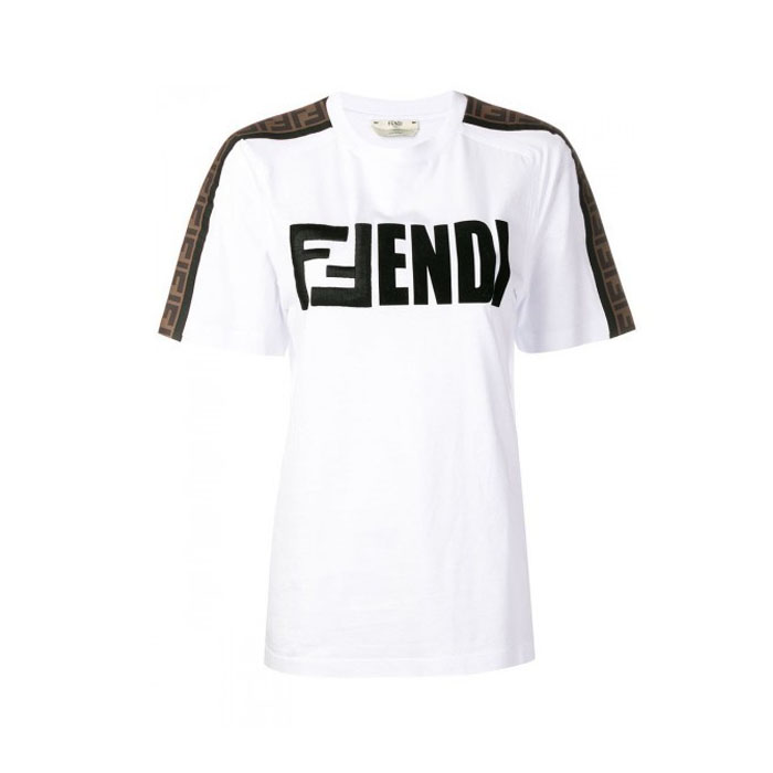 フェンディFENDI LADY T-SHIRT レディTシャツ FS7088 A5HQ F0ZNM WHITE