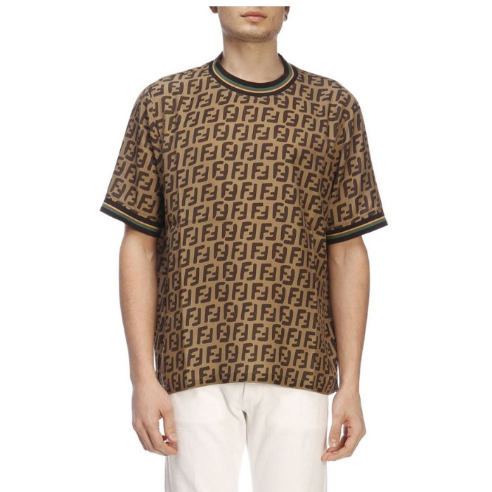 フェンディFENDI MEN T-SHIRT メンズTシャツS FS0769 A75G F13IZ