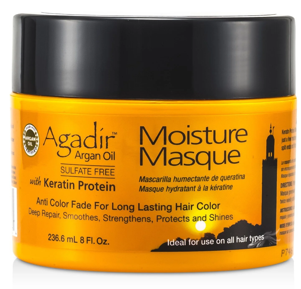 Agadir Argan Oil Keratin Protein Moisture Maskケラチンプロテインモイスチャーマスク 236.6ML/8OZ