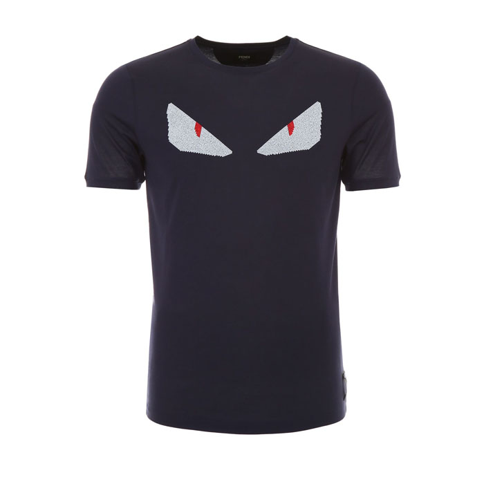 フェンディFENDI MEN T-SHIRT メンズTシャツ S FY0682 1JJ F0CRH