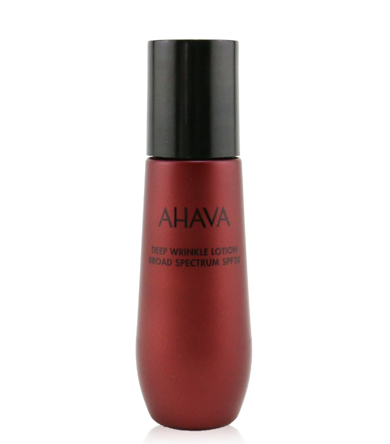 Ahava Apple of Sodom Deep Wrinkle Lotion Broad Spectrum SPF 30アップル オブ ソドム ディープ リンクル ローション ブロード スペクトラム 50ML