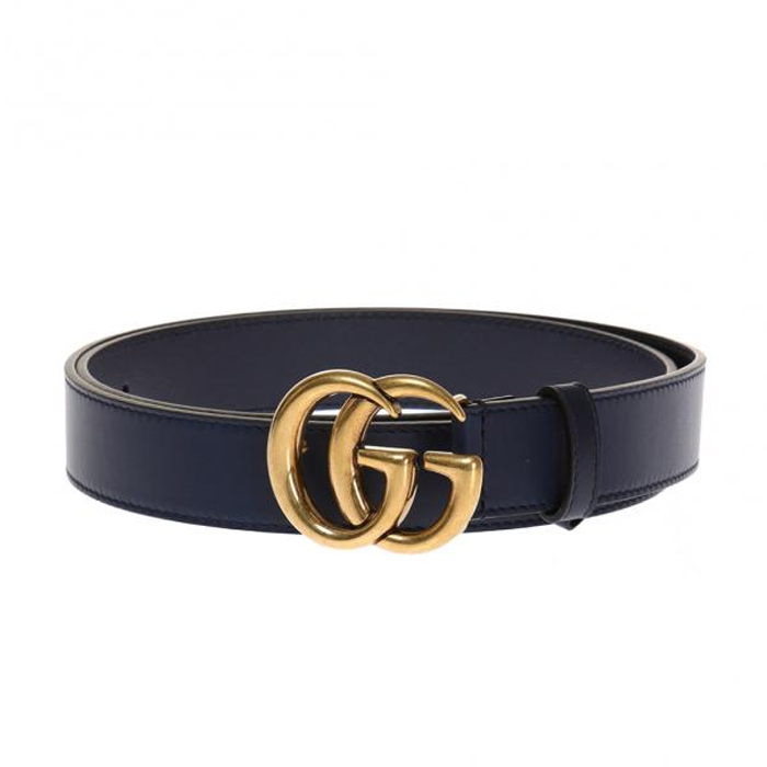 GUCCI BELT グッチ ベルト 414516 AP00T 4009 NAVY