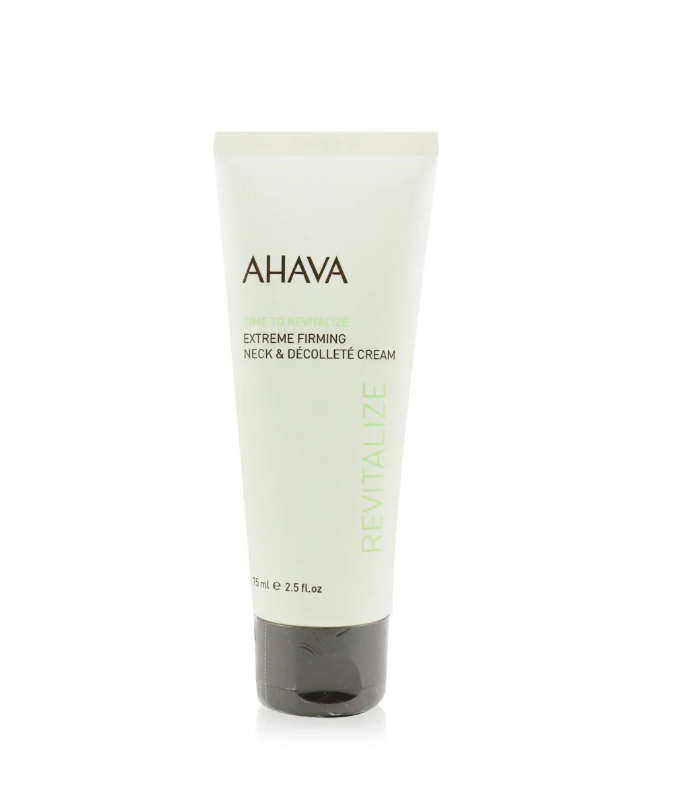 Ahava Time to Revitalize Extreme Firming Neck & Décolleté Creamタイム トゥ リバイタライズ エクストリーム ファーミング ネック & デコルテ クリーム75ML