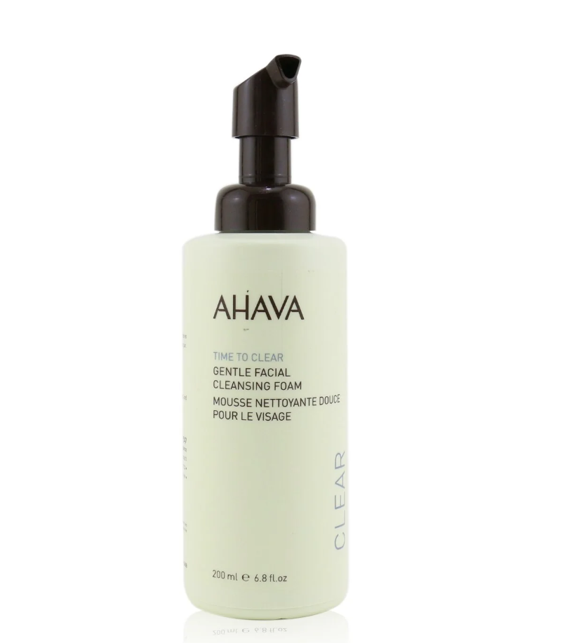 Ahava Time to Clear Gentle Facial Cleansing Foamタイム トゥ クリア ジェントル フェイシャル クレンジング フォーム 200ML