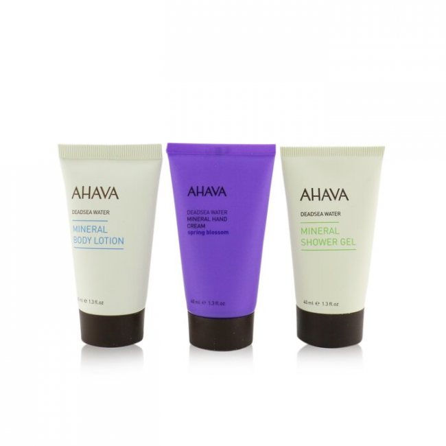 Ahava Dead Sea Water Perfect Mineral Body Trio Setデッドシー ウォーター パーフェクト ミネラル ボディー トリオ セット3PCS