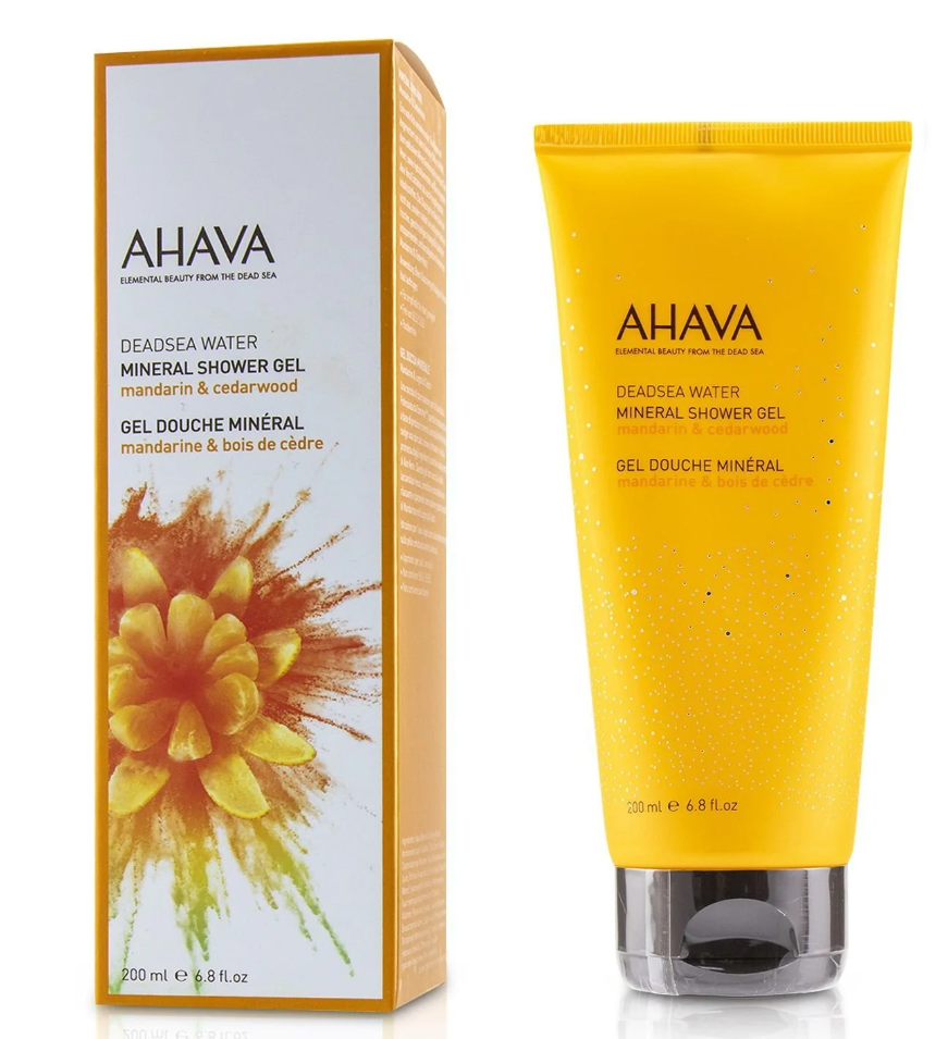 Ahava Deadsea Water Mineral Shower Gel デッドシー ウォーター ミネラル シャワー ゲル Mandarin & Cedarwood 200ml