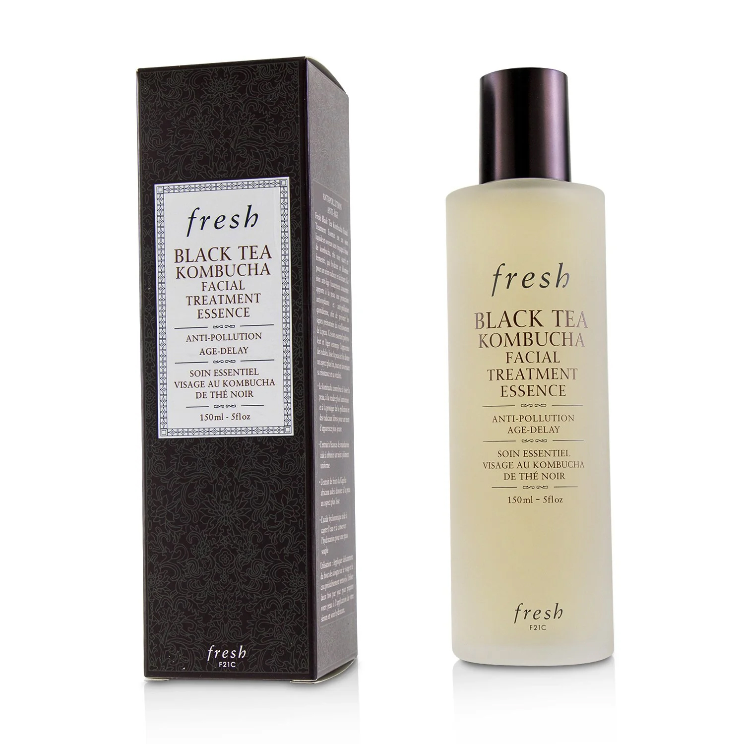 Fresh フレッシュ ブラック ティー コンブチャ フェイシャル トリートメント エッセンス 150ML/5OZ 809280133763