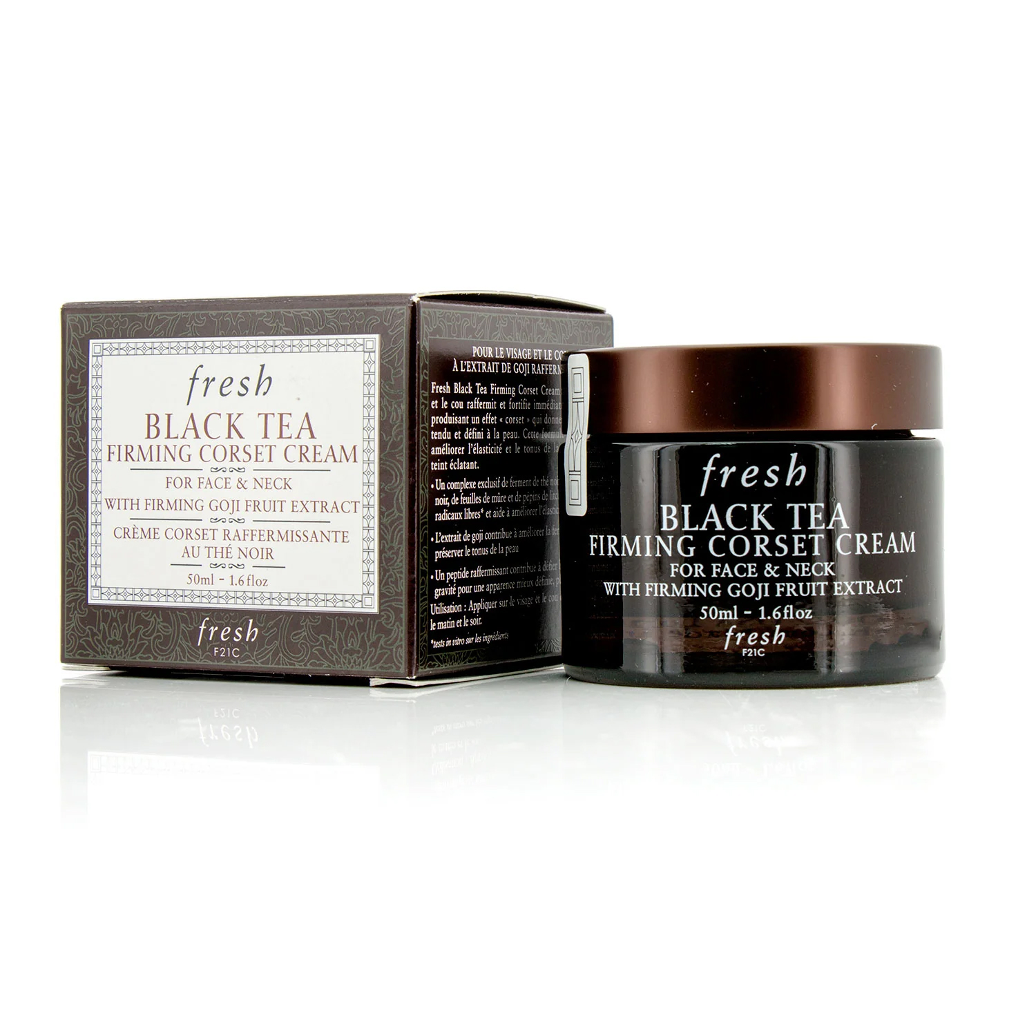 Fresh フレッシュ Black Tea Firming Corset Cream - For Face & Neck ブラック ティー ファーミング コルセット クリーム 809280132032