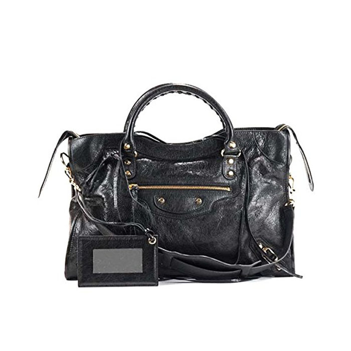 バレンシアガ BALENCIAGA レディース バッグ Classic Gold City 115748 D94JG 1000 BLACK