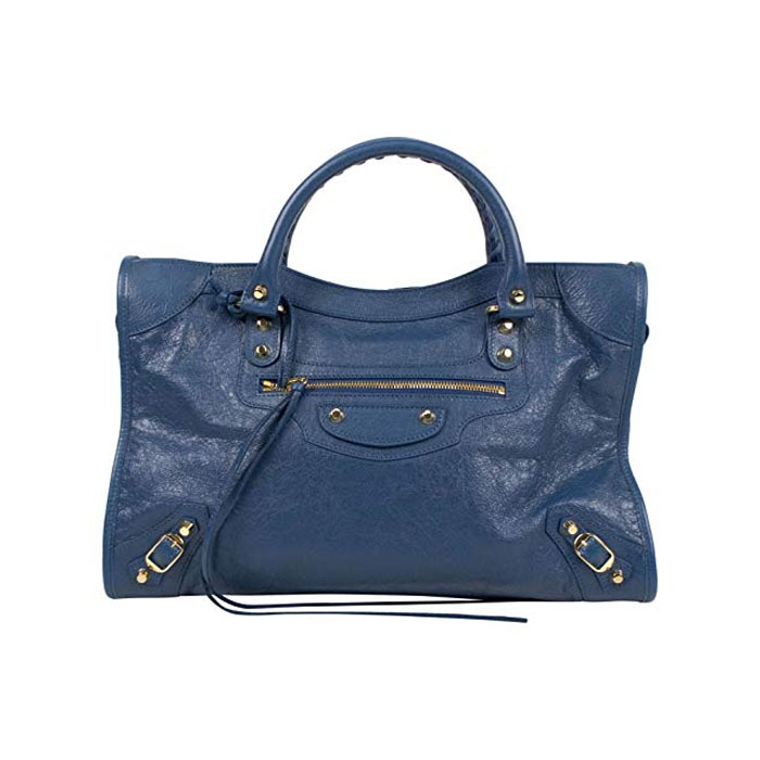 バレンシアガ BALENCIAGA レディース バッグ Classic Gold City 115748 D94JG 4222 BLUE