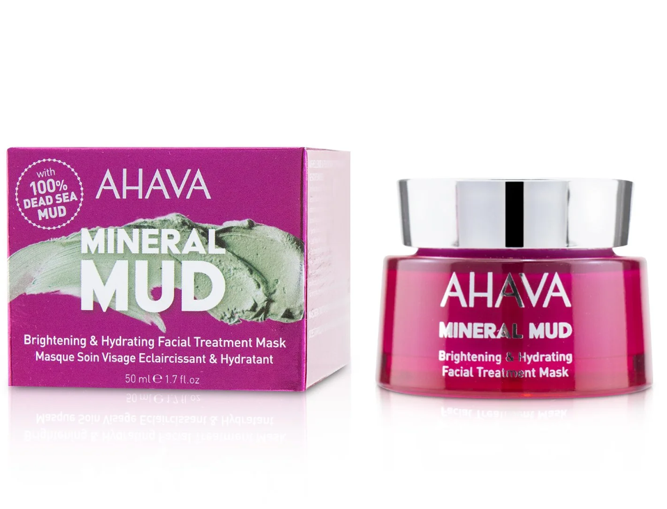 Ahava Mineral Mud Brightening & Hydrating Facial Treatment Maskミネラルマッド ブライトニング&ハイドレーティング フェイシャルトリートメントマスク50ML/1.7OZ