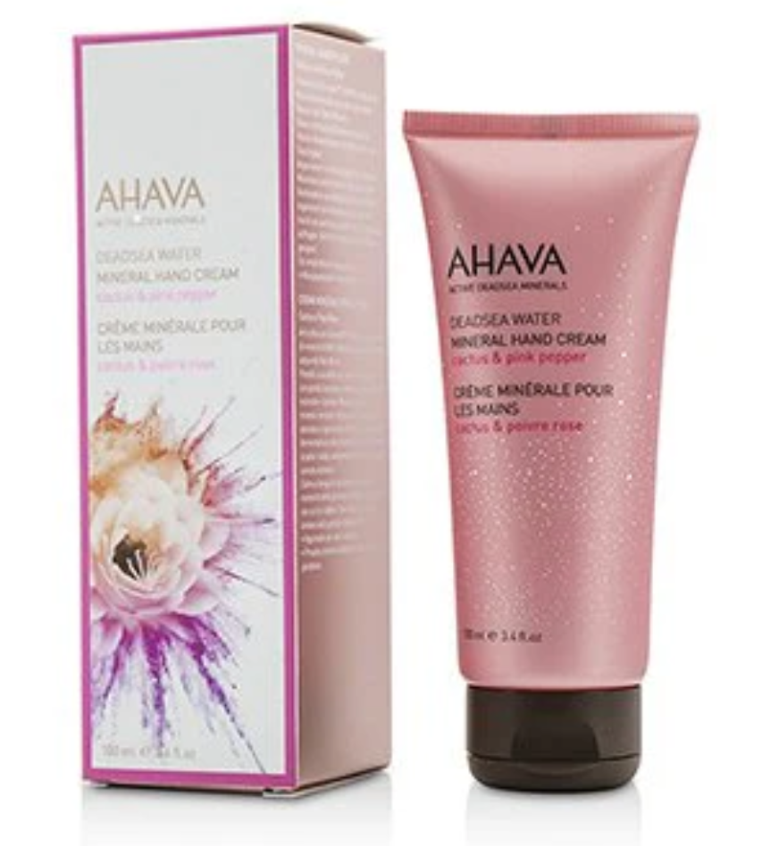 Ahava Dead Sea Water Mineral Hand Cream デッドシー ウォーター ミネラル ハンド クリーム CACTUS & PINK PEPPER 100ML