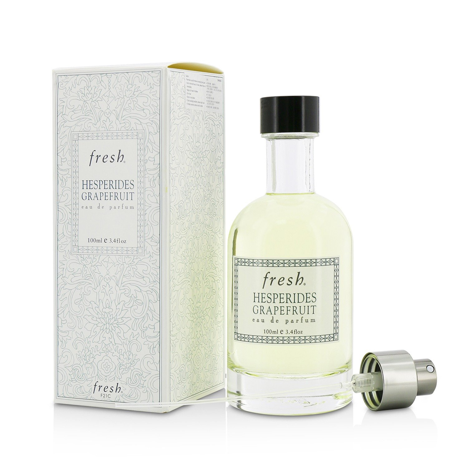 Fresh フレッシュ Hesperides Grapefruit Eau De Parfum ヘスペリデス グレープフルーツ EDP SP 100ML/3.4OZ 809280018459