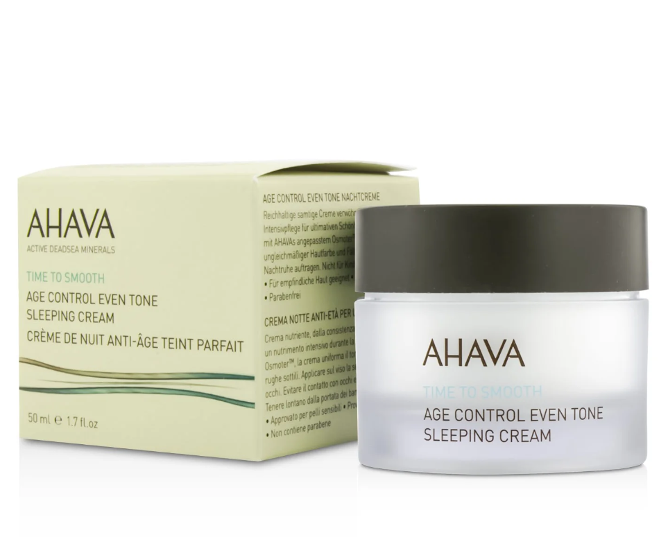 Ahava Time to Smooth Age Control Even Tone Sleeping Serumタイム トゥ スムース エイジコントロール イーブントーン スリーピングセラム 50ML