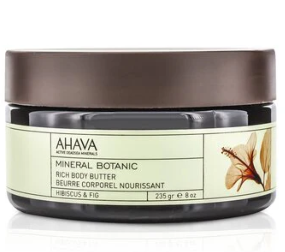 Ahava Mineral Botanic Velvet Body Butterミネラルボタニック ベルベット ボディバターHIBISCUS & FIG 235G