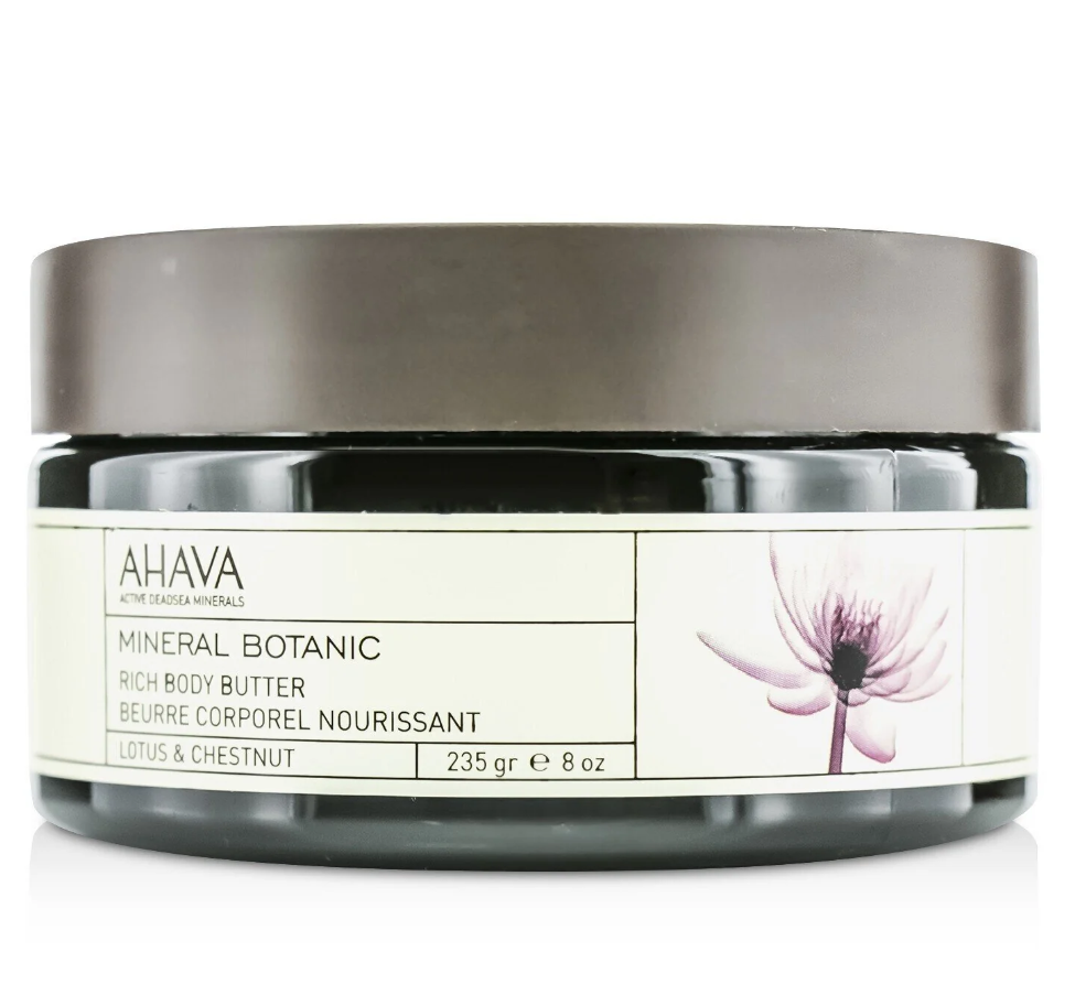 Ahava Mineral Botanic Velvet Body Butterミネラルボタニック ベルベット ボディバターLOTUS &CHESTNUT 235G