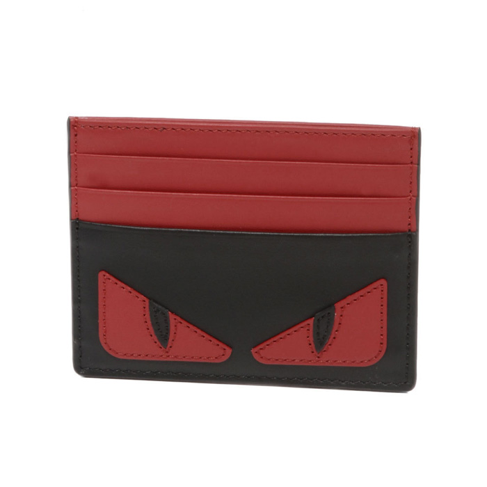 フェンディ FENDI WALLET メンズウオレット7M0164 A5F5 F0QY3 RED/BLACK