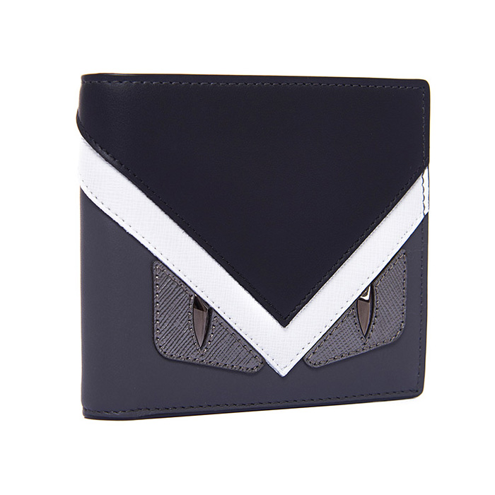 フェンディFENDI WALLET メンズウオレット7M0169 8FJ F06HP BLACK/GREY