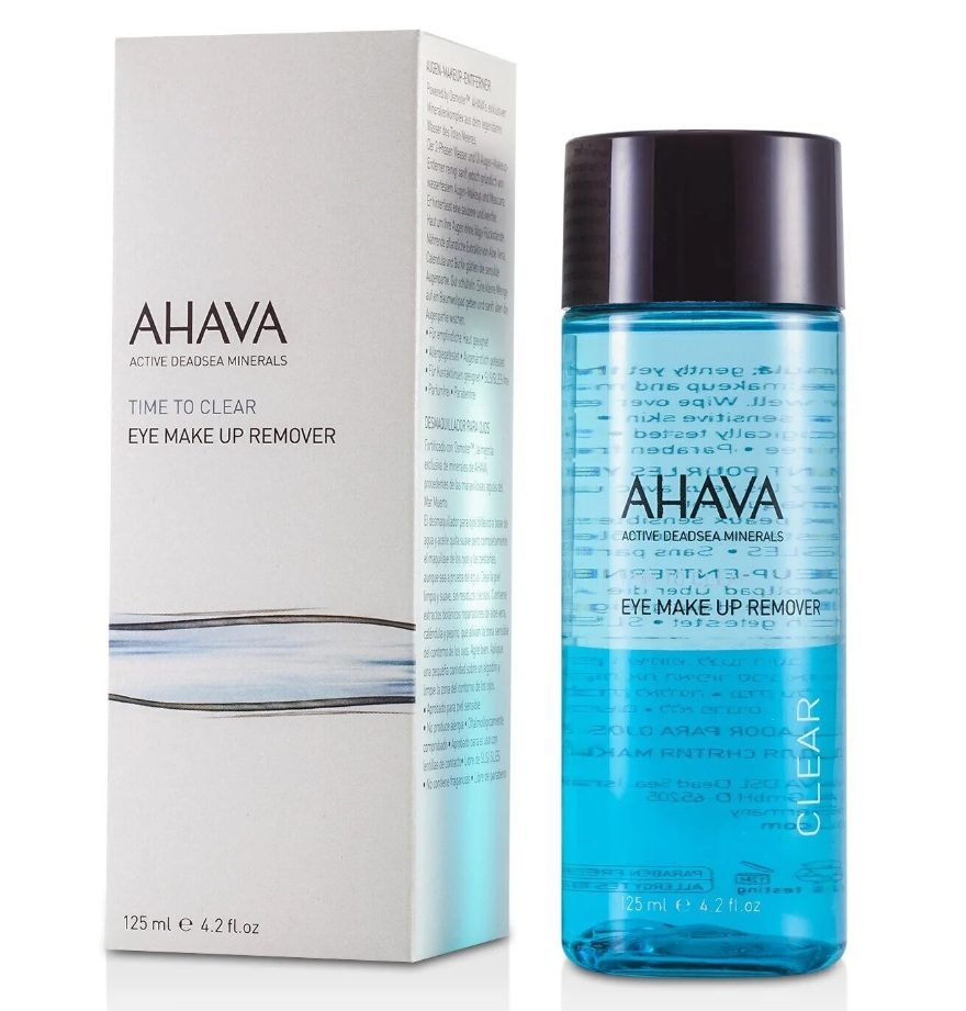 Ahava Time to Clear Eye Makeup Removerタイムトゥクリアアイ メイクアップリムーバー125ML