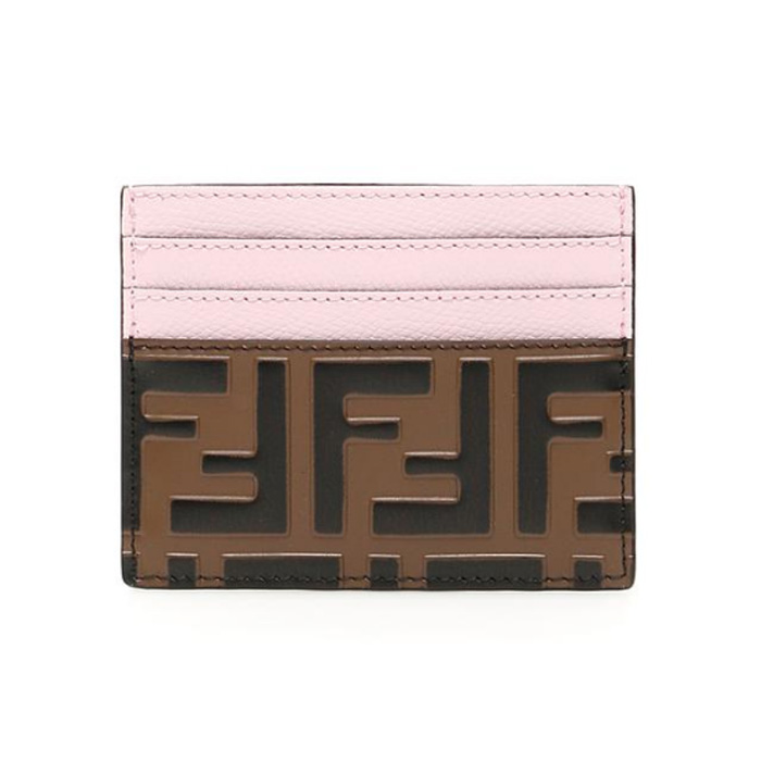 フェンディFENDI レディースウオレットWALLET 8M0269 A6CB F15RZ BROWN/PINK