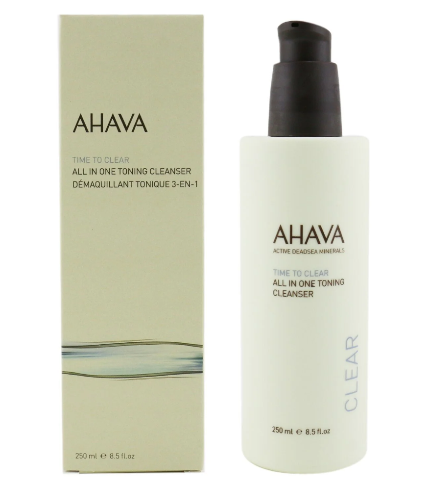 Ahava Time to Clear All-in-One Toning Cleanserタイムトゥクリア オールインワントニングクレンザー250ML