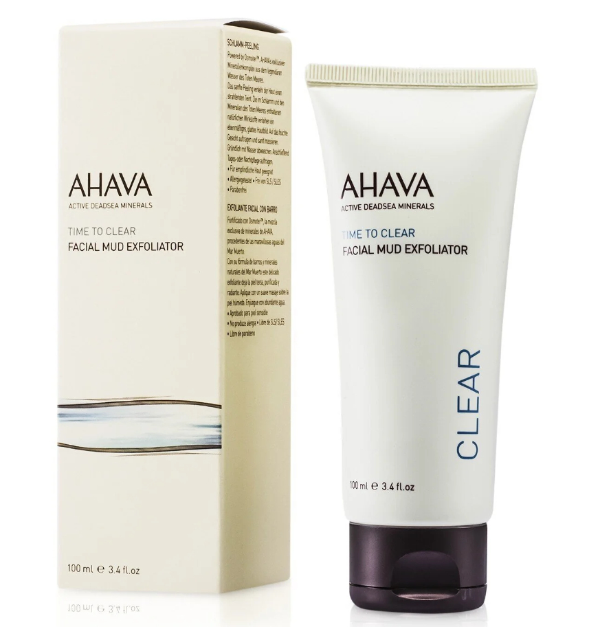 Ahava Time to Clear Facial Mud Exfoliatorタイムトゥクリア フェーシャルマッドエクスフォリエーター100ML