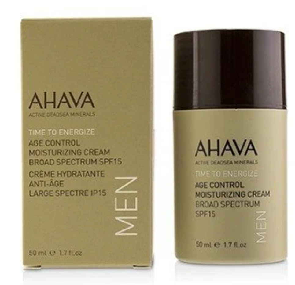 Ahava Time to Energize Age Control Moisturizing Cream タイムトゥエナジャイズ エイジコントロール モイスチャライジングクリーム SPF15 50ML