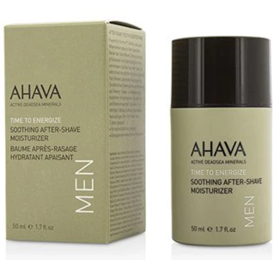 Ahava Time to Energize Soothing Aftershave Moisturizerタイムトゥエナジャイズ スージング アフターシェーブモイスチャライザー50ML