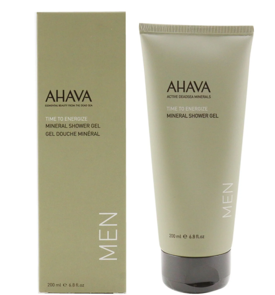 Ahava Time to Energize Mineral Shower Gelタイムトゥエナジャイズミネラル シャワージェル200ML