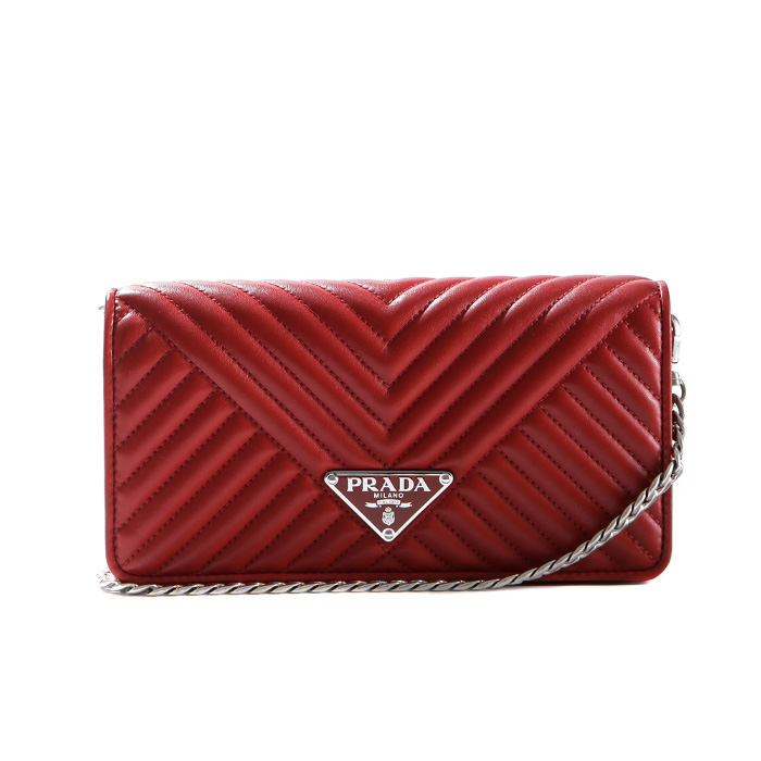 プラダ PRADA レディース バッグ 1DH044 2CET FUOCO RED