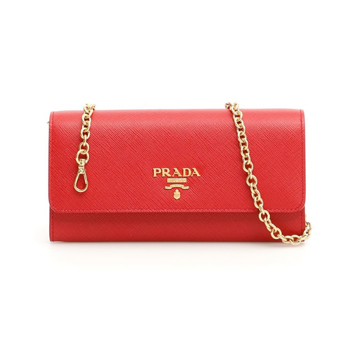 プラダ PRADA レディース バッグ 1DH002 QWA FUOCO RED