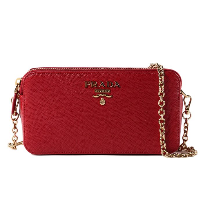 プラダ PRADA レディース バッグ 1DH010 QWA F068Z FUOCO RED