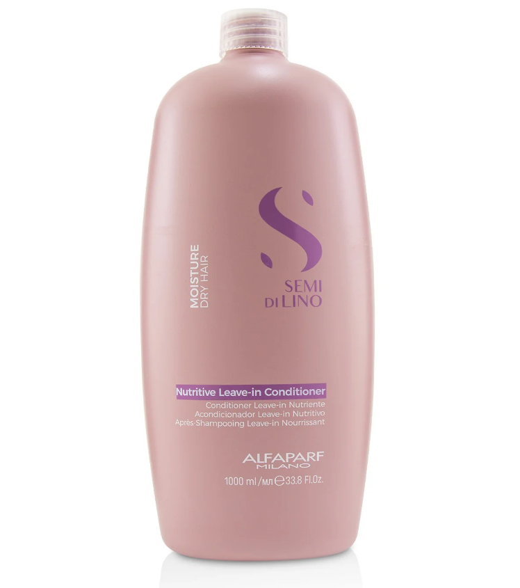 Alfaparf Semi Di Lino Moisture Nutritive Leave-in Conditionerセミ ディ リノ モイスチャーニュートリティブ リーブインコンディショナー1000ml